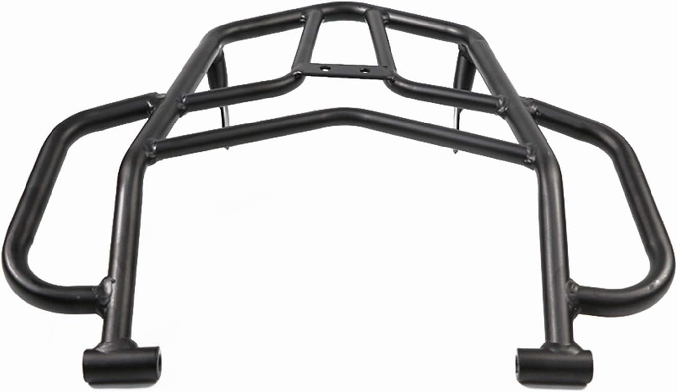 COPART Motorcycle Rear Luggage Rack with Hand Grip Rail Bar for Honda CRF250L CRF250M CRF250 Rally 2012-2019 (Black) image number 1