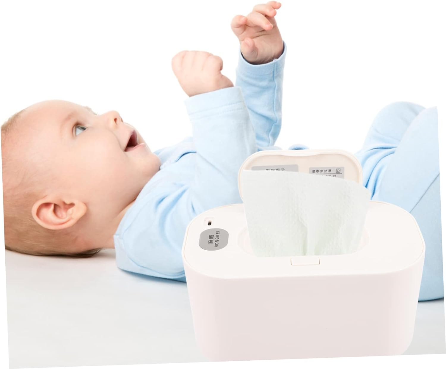 UPKOCH Wipe Warmer Dispenser Nappy Wipe Warmer for Water Wet Tissues Holder Case image number 2