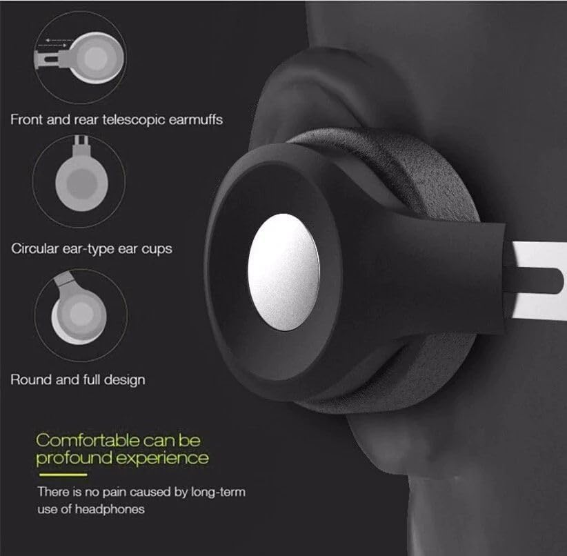 BDI VR SHINECON Virtual Reality VR Headset with Remote Control, 3D Glasses Headset Helmets VR Goggles for TV, Movies & Video Games Compatible Android &Support 4.7-6.53 Inch