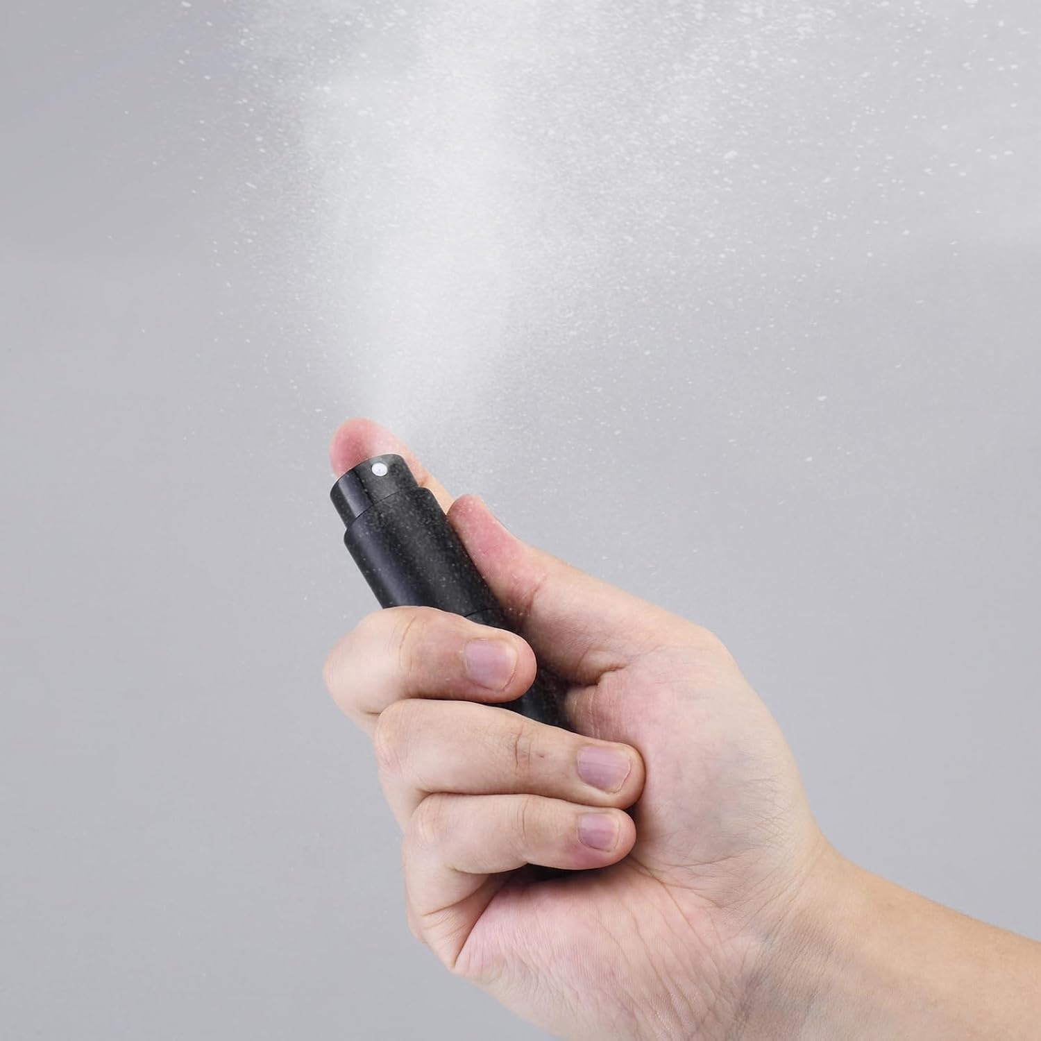 Fusupak 8Ml Perfume Atomizer, Travel Cologne Spray Bottle, Refillable Portable Sprayer (Black, Blue, Silver) image number 5