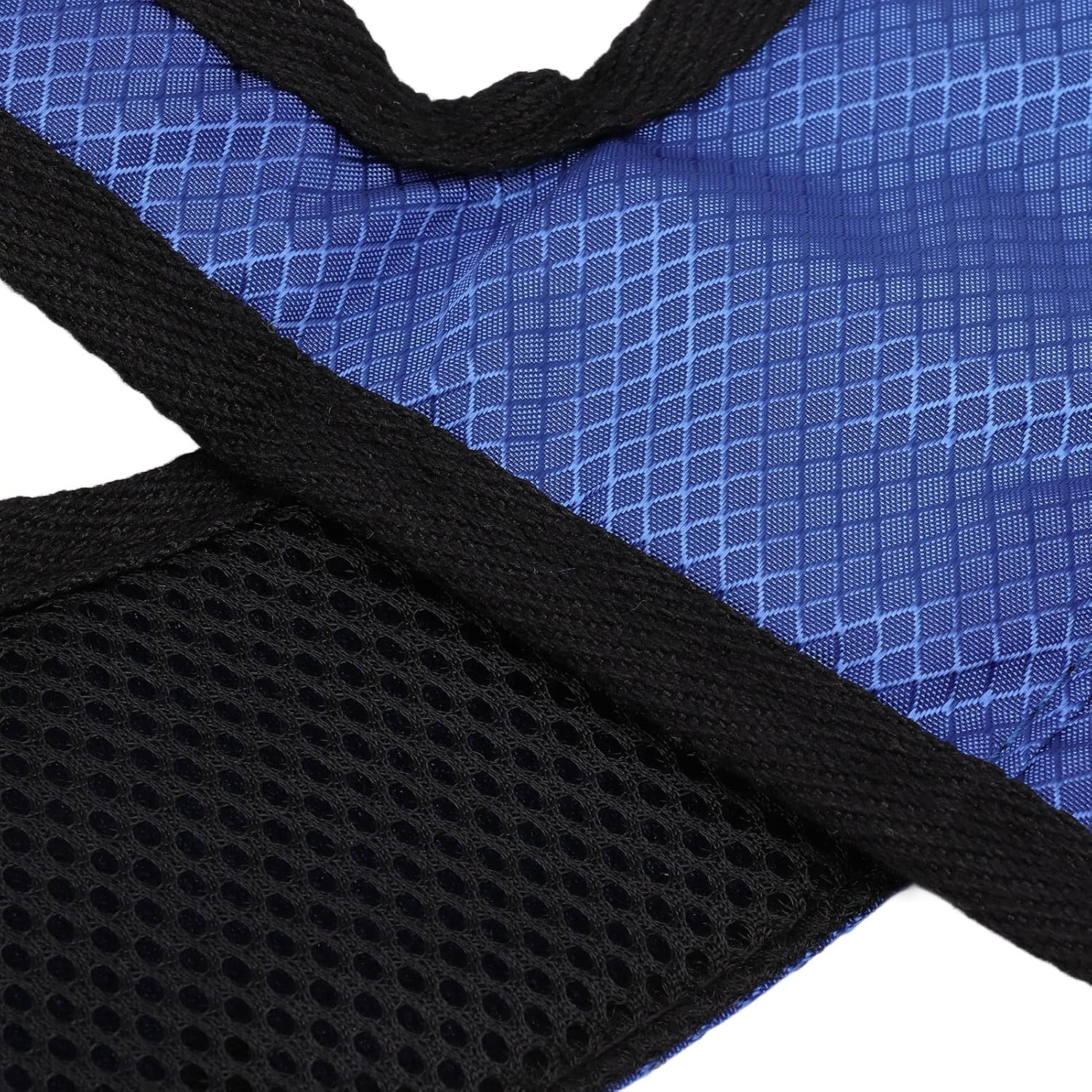 Transfer Sling Gait Belt, Padded Breathable Patient Lift Transfer Belt with Adjustable Handles for Elderly Disabled Mobility Assistance in Bed Chair Wheelchair Transfers - Blue image number 5