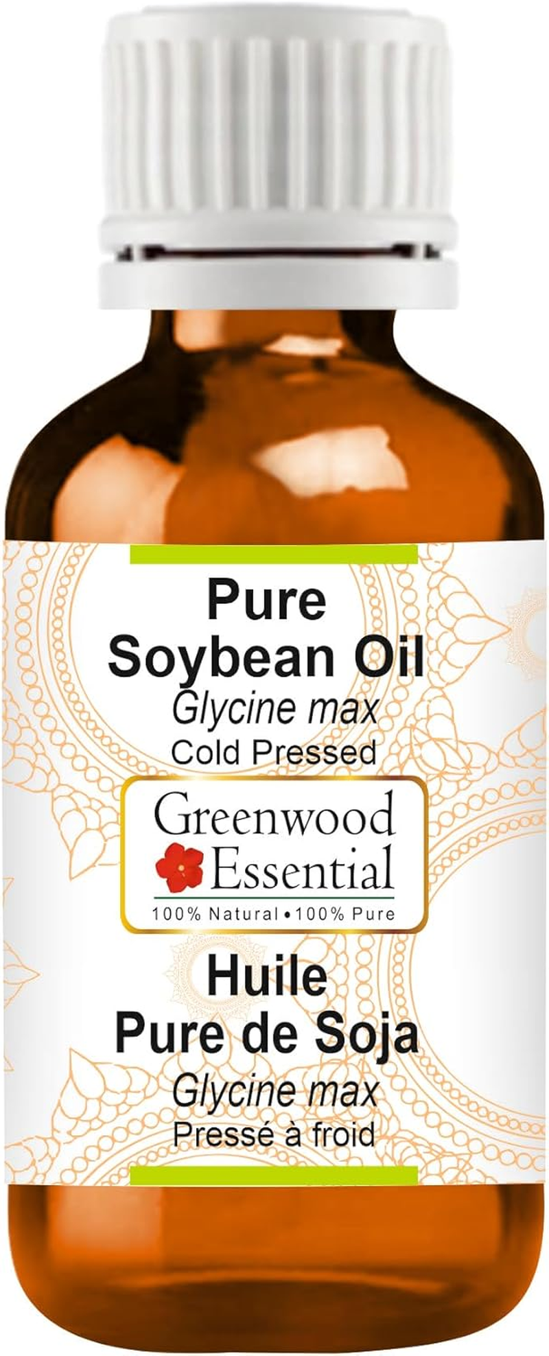 Greenwood Essential Pure Soybean Oil (Glycine Max) Cold Pressed for Personal Care 50Ml (1.69Oz) image number 2