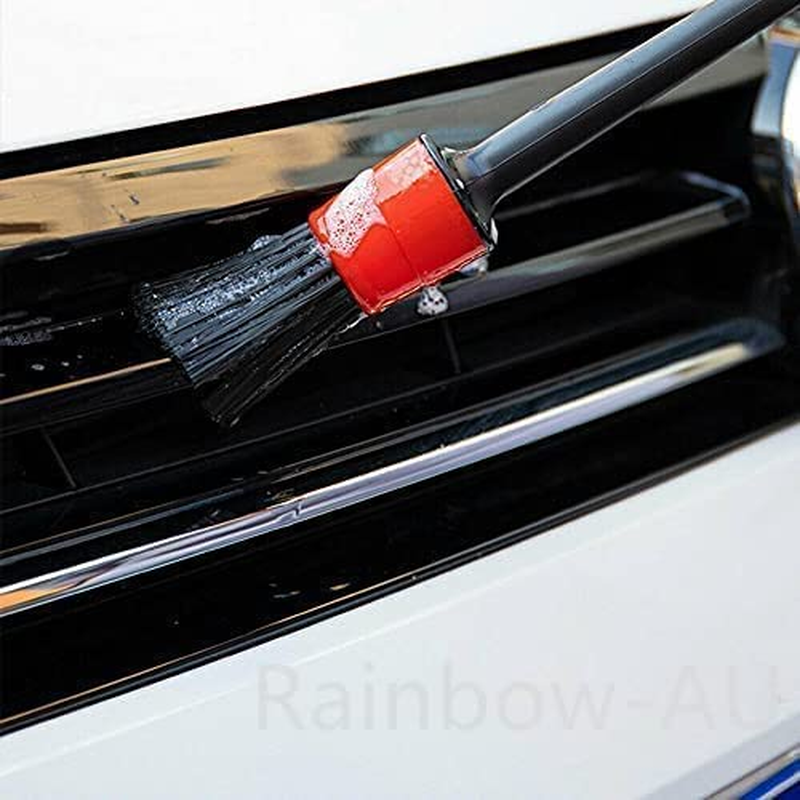 Click on the Image to Open Expanded View 5Pcs Dashboard Car Hair Detail Brush Crevice Dust Cleaning Automotive Detailing image number 6