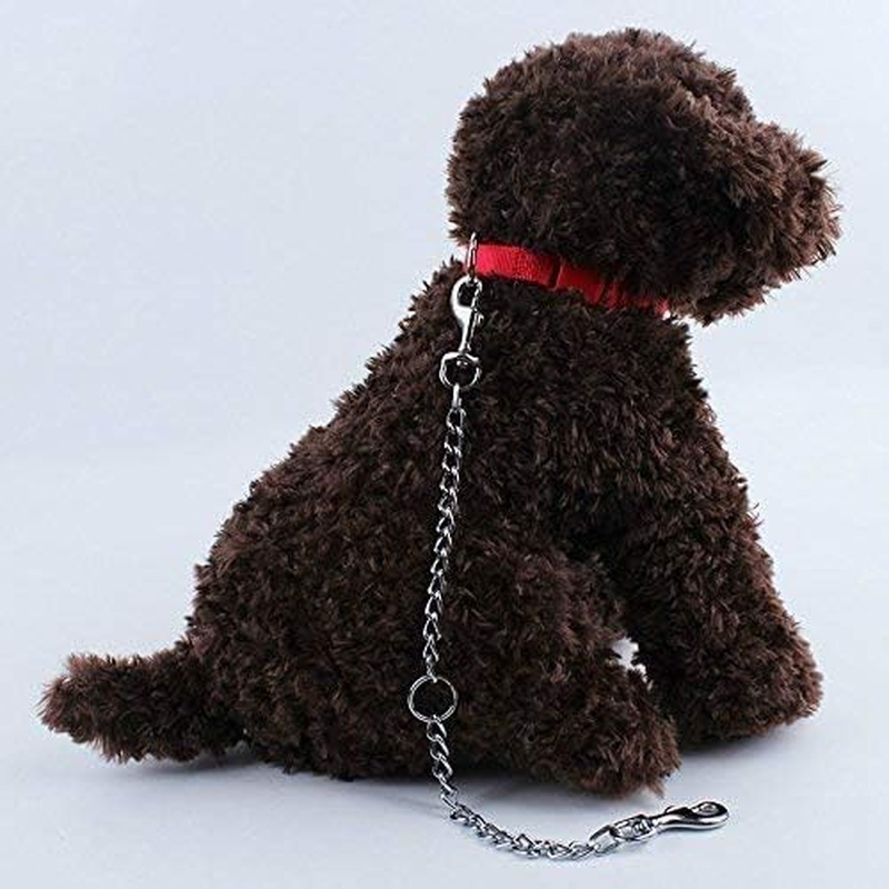 Yosoo Double Dog Coupler Twin 2 Way for Two Small Pet Dogs Walking Leash Safety Chain image number 3
