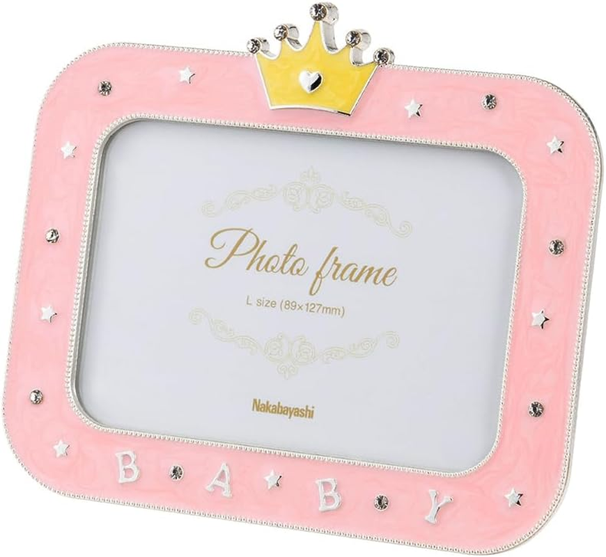 Nakabayashi F-TA-117-P Baby Alloy Frame, Large Size, Pink image number 1