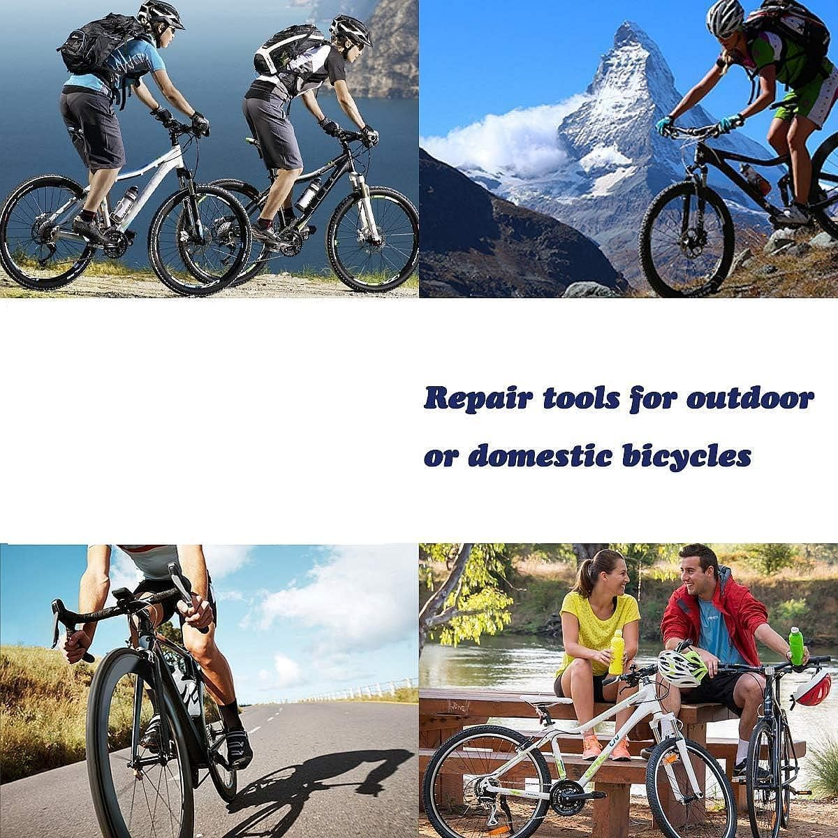 Universal Bicycle Spoke Key Set (4-Pack) - Heavy-Duty Forged Steel Wheel Tension Tool with Anti-Slip Rubber Grip | Perfect for Road Bikes/Mtbs， Precision Tuning Kit for Home Mechanics & Pro Riders image number 4