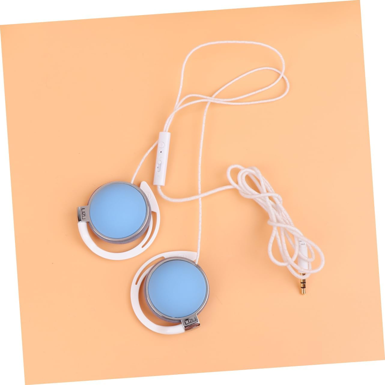 SHOWERORO Sports Earphone with Noise Reduction and Mic Lightweight Neck Hanging Headset for Gym and Daily Use Sweat Resistant Wired Earbuds with High Elastic Wire Comfortable Aural Design In image number 2