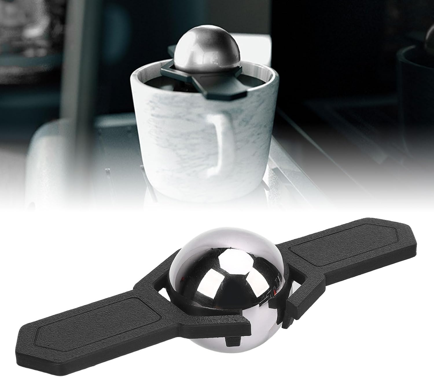 Diyeeni Coffee Chilling Ball, Enhances Flavor Ice Coffee Ball SUS Stainless Steel for Fruit Tea for Cocktails Drink image number 5