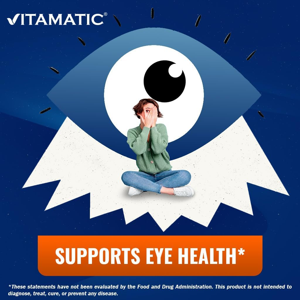 Vitamatic Lutein 40Mg with Zeaxanthin 10Mg, Eye Health Support Supplement, 240 Softgels image number 1