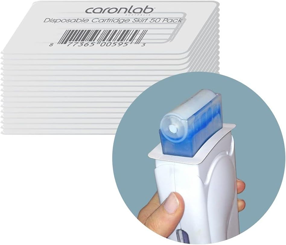 Caronlab Disposable Cartridge Skirts 50 Pieces Pack, 50 Count