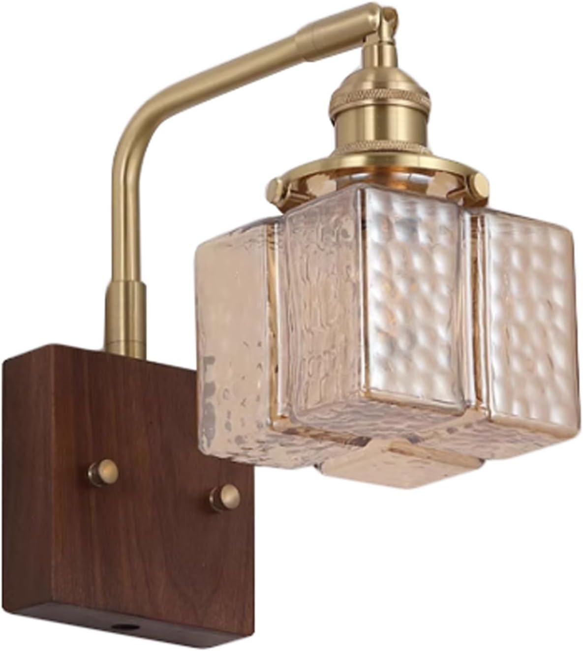 LED Wall Light Indoor Wall Lamps Wall Lamps Sconces Classical Light with Glass Lampshade for Bedside Living Room Wall Lighting image number 4