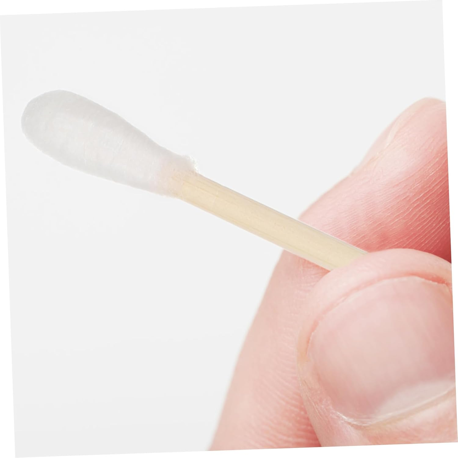 100Pcs Dual-Ended Cotton Buds for Makeup Ear Cleaning Soft Bamboo Sticks for Travel The-Go image number 5