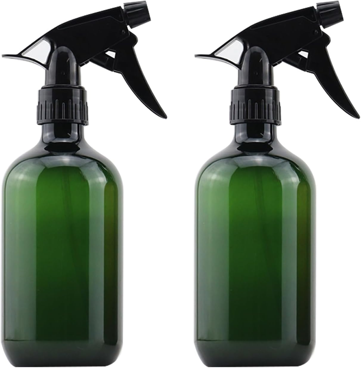 ILSSLI Plastic Spray Bottles 17OZ Empty Spray Bottle 2PCS Refillable Water Squirt Bottles Leakproof Water Spray Bottles for Cleaning Solution Alcohol Gardening Plants and Hairdressing image number 1