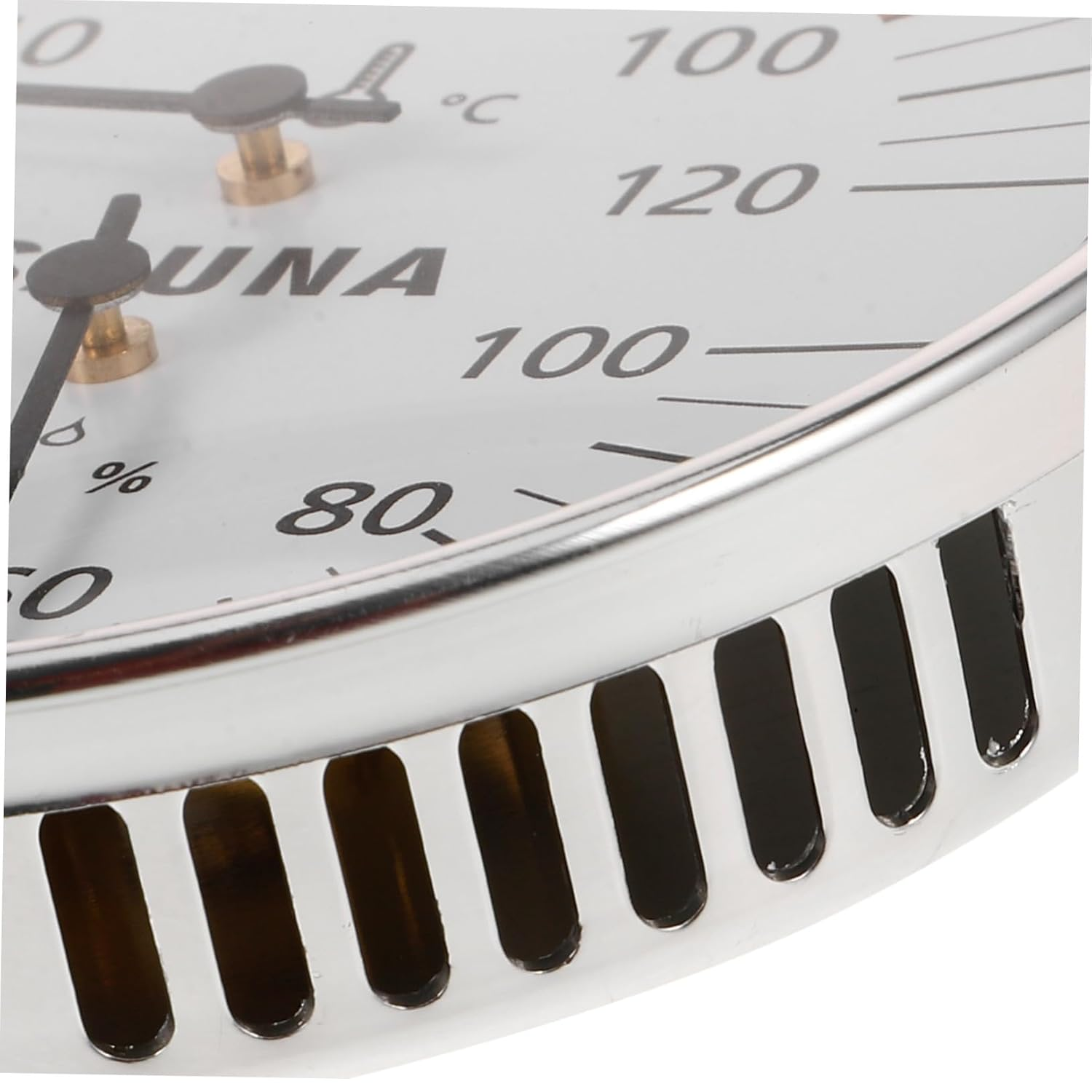 Sauna Thermometer Wall-Mounted Hygrothermograph with High-Precision Sensor for Indoor Outdoor Use Multifunctional Temperature and Humidity Monitor Suitable for Sauna Nursery Garden