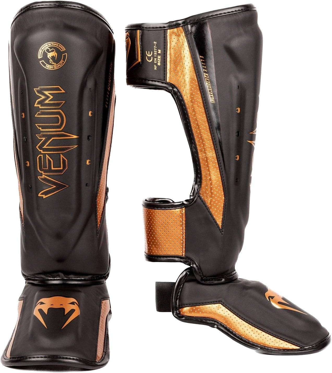 Venum Elite Shin Guards image number 2