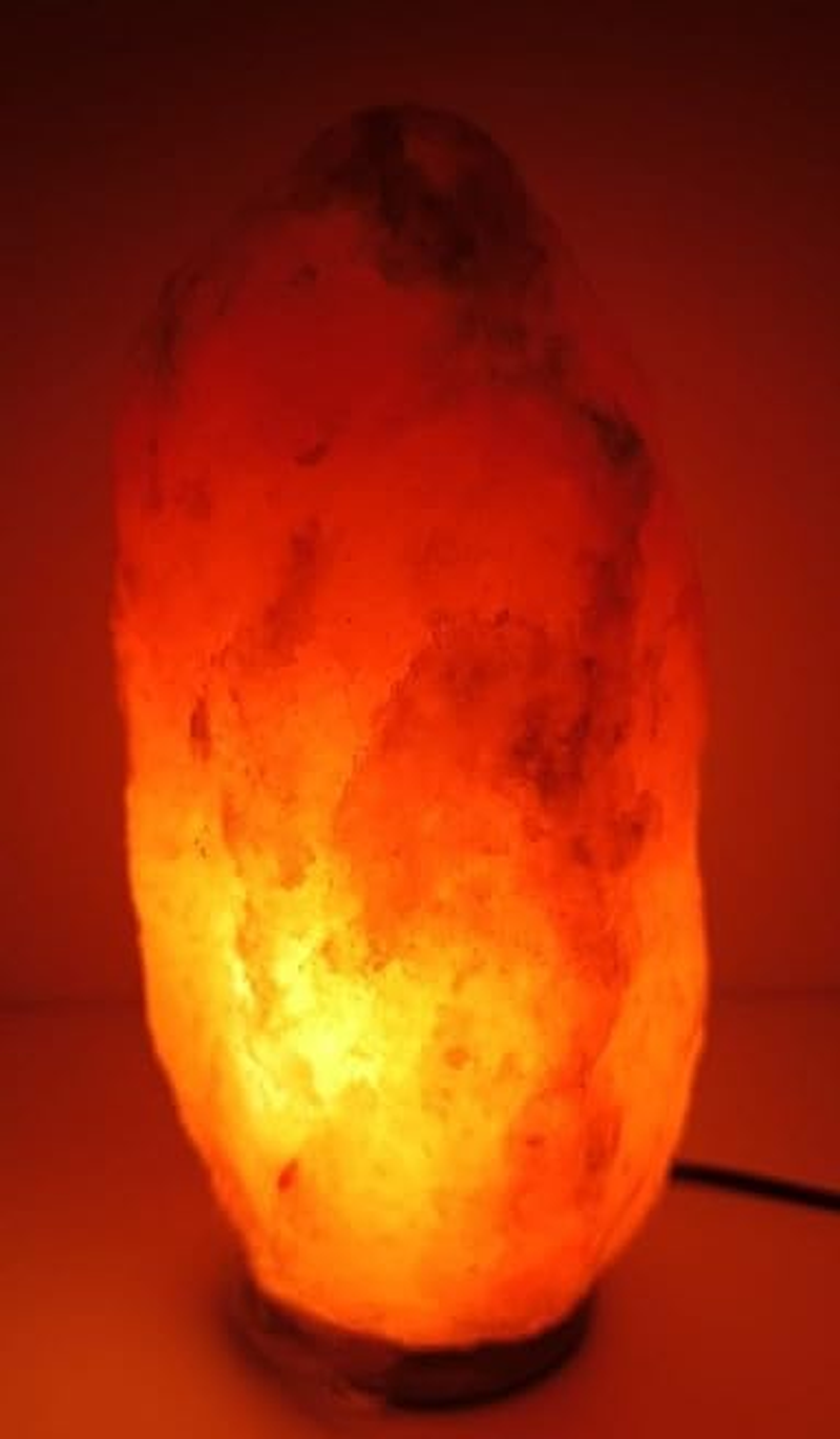 4-5 KG Premium Himalayan Crystal Salt Lamp 100% Authentic, Handcrafted from the Foothills of the Himalayas Beautifully Hand Craft Comes with Complete Electric Fitting &ndash; Quality Guaranteed image number 4