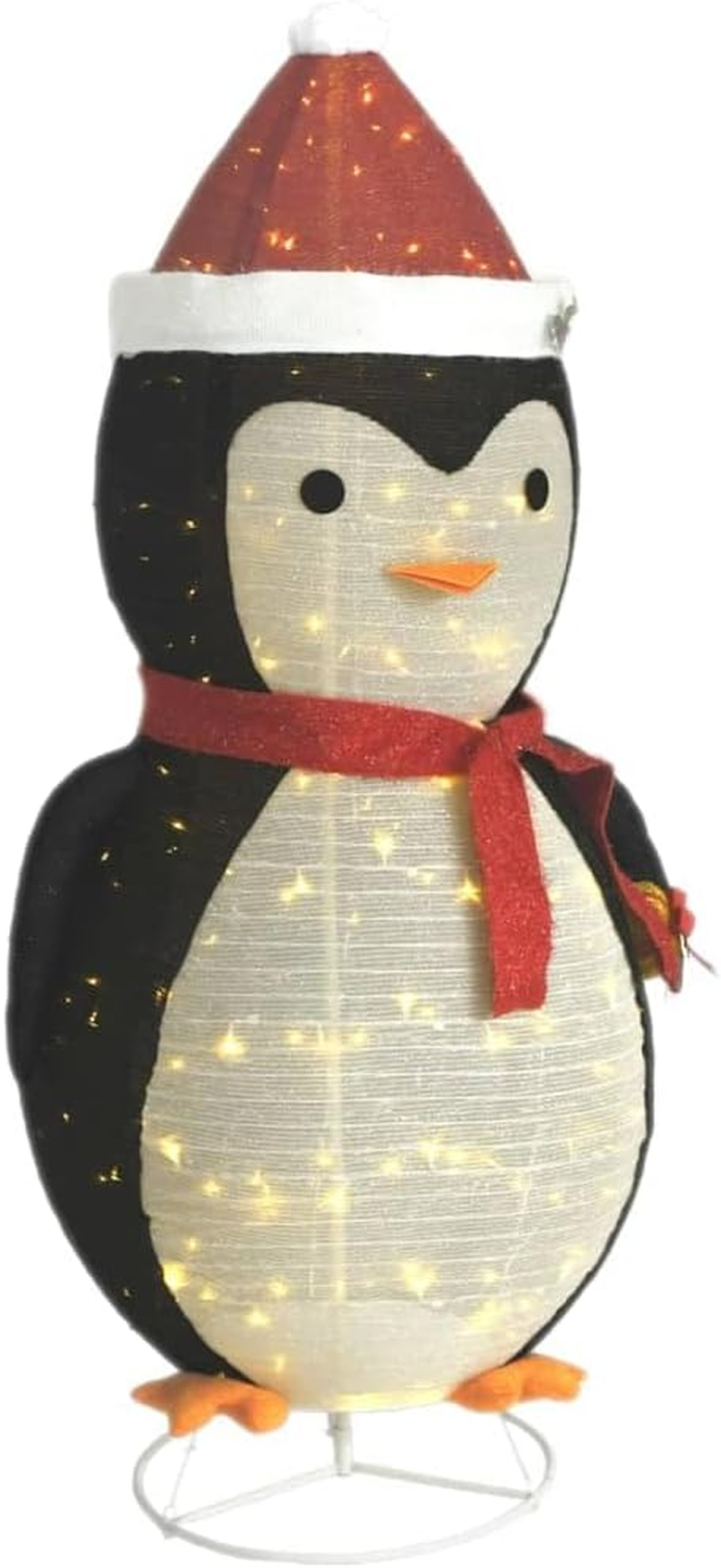 Decorative Christmas Snow Penguin Figure LED Luxury Fabric 180Cm image number 2