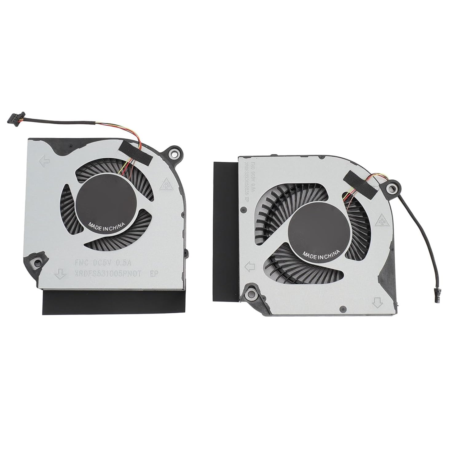 Replacement Internal Cooling Fan Cooler, 4PIN GPU CPU Cooling Fan, Computer Case Fans for Acer for 5 AN517 41 AN51 52 AN517 54 AN515 44 AN515 55 image number 5