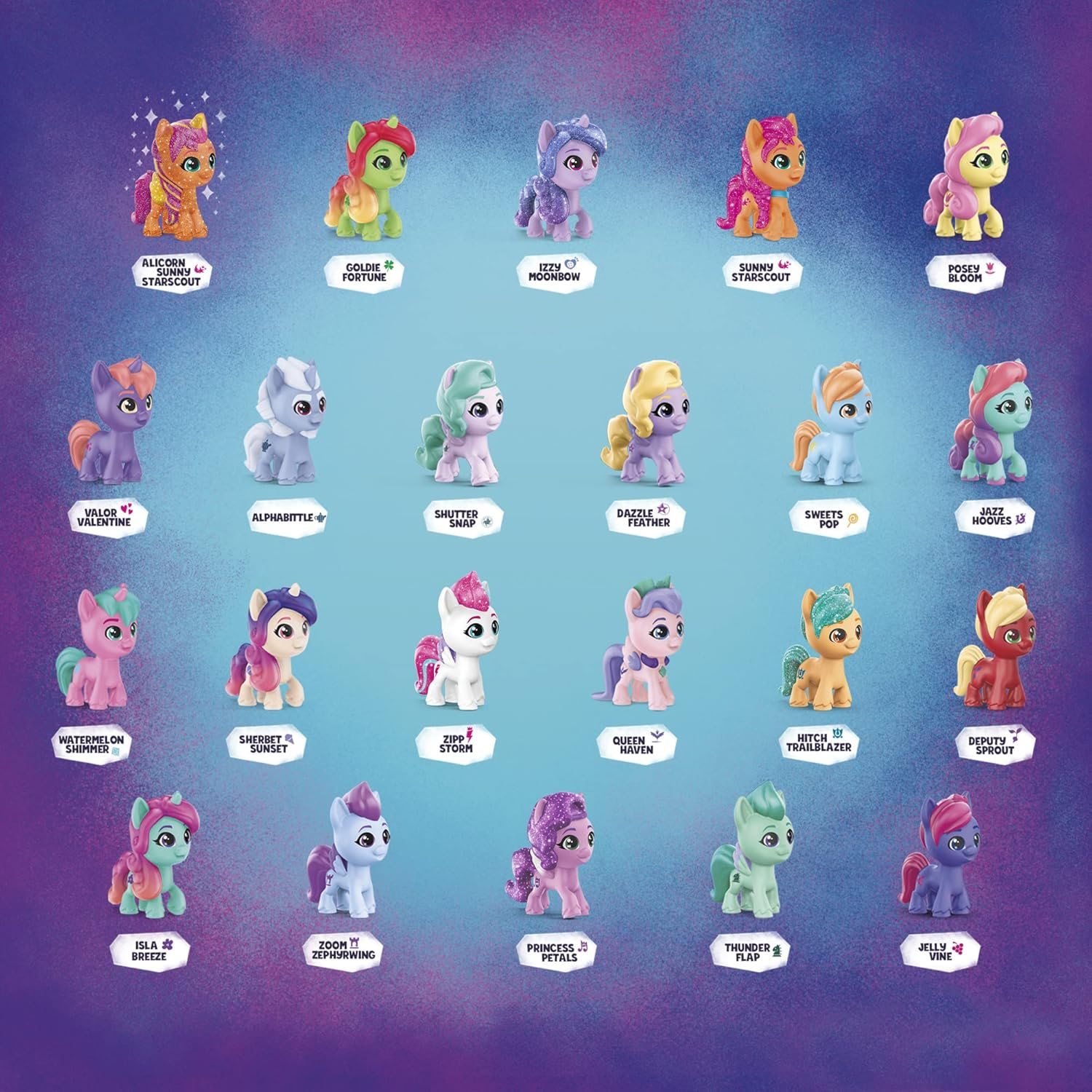 My Little Pony Meet the MINIS Collection Pack, Multicolor (F6113) image number 3