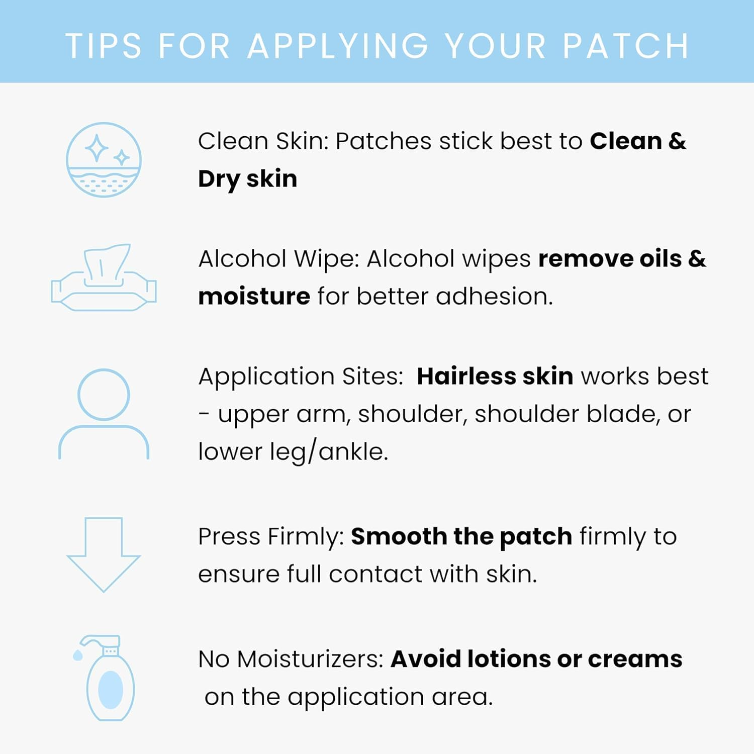 The Patch Remedy Original Sleep Patches - 30 Topical Sleep Support Patches with Valerian Root Extract, Passionflower, Hops, Magnesium Glycinate | Sleep Aid Transdermal Skin Stickers image number 2