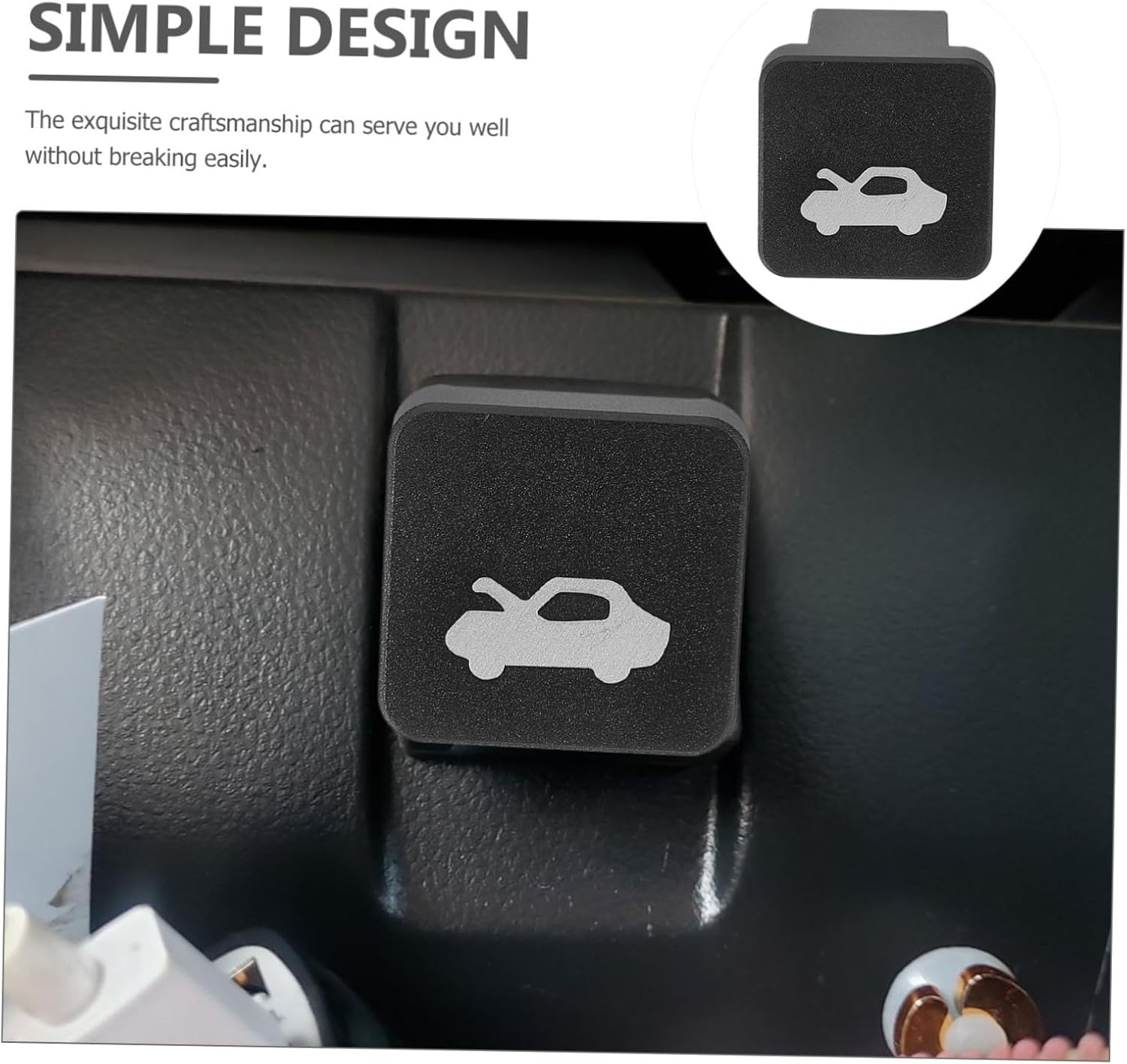 Hood Release Handle for Car Replace Latch Mechanism Fits Models Easy Installation Essential Automotive Tool image number 3