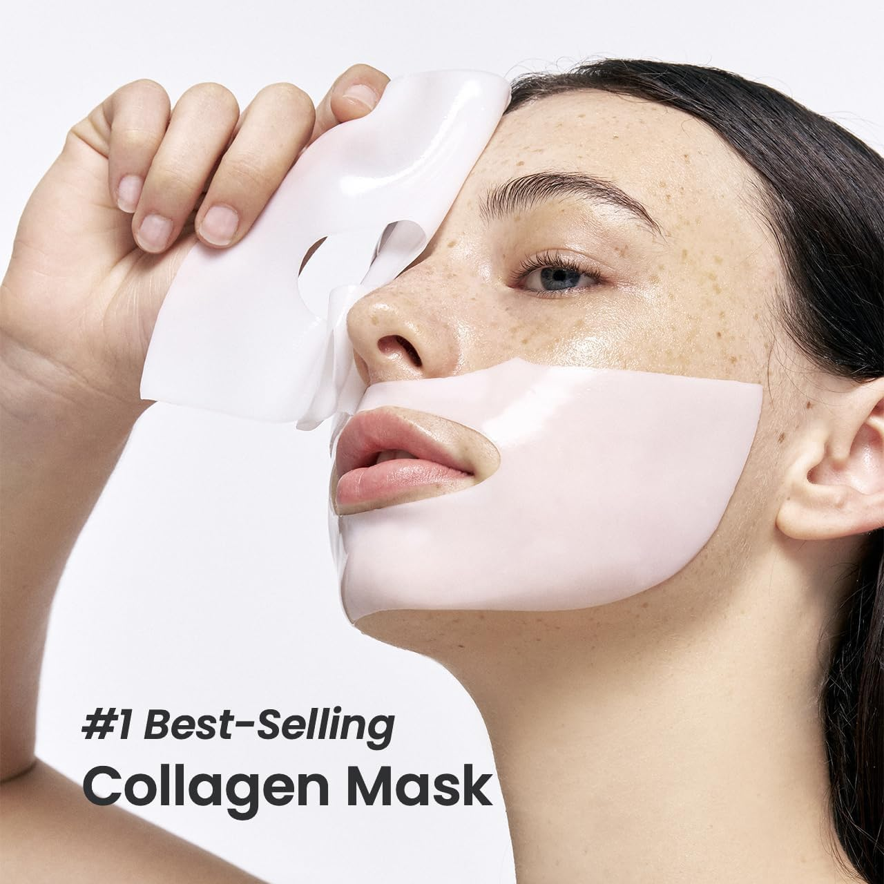 Bio Collagen Real Deep Hydrating Firming Overnight Hydrogel Face Mask (1 Pack (5 Sheet)) image number 3