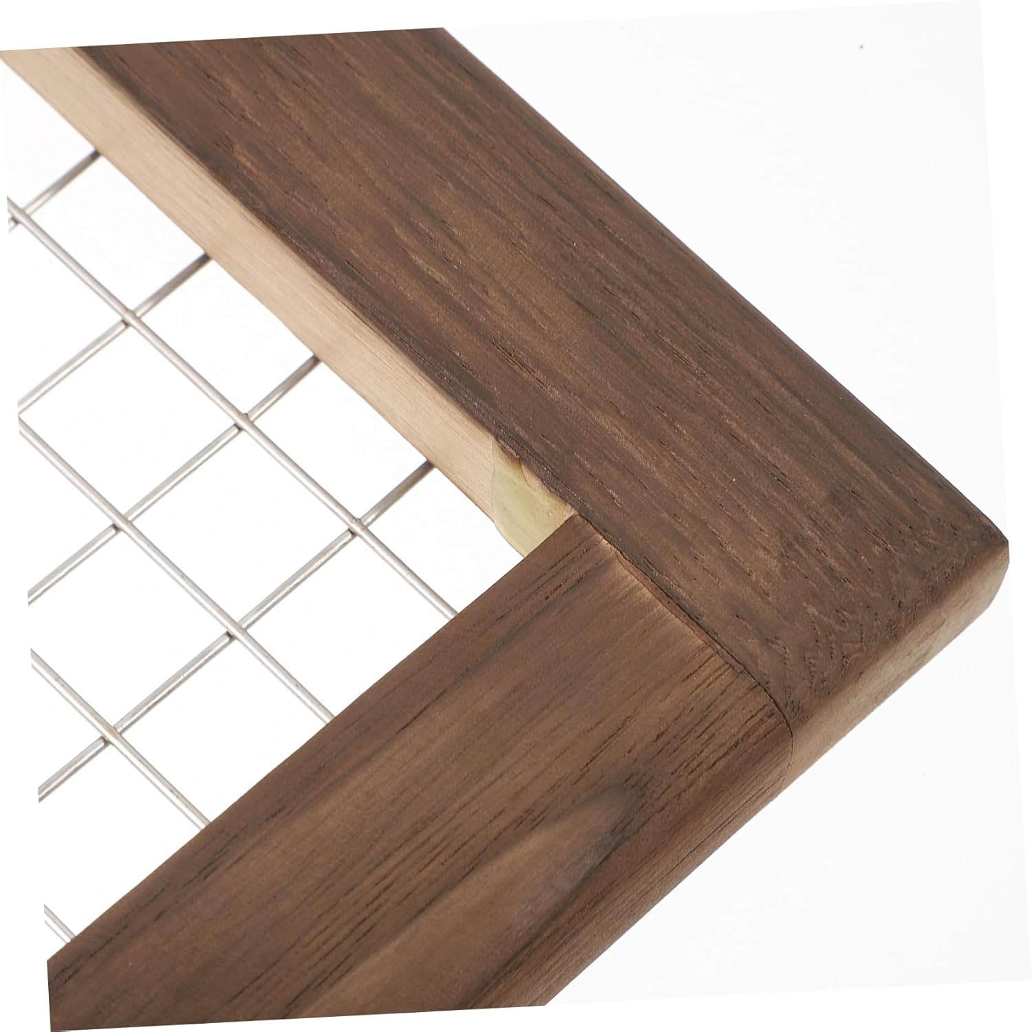 OFFSCH Sturdy Fern Planting Frame 304 Stainless Steel Screen Rock Sifter Wood Compost Sifter for Indoor/Outdoor Gardening image number 3