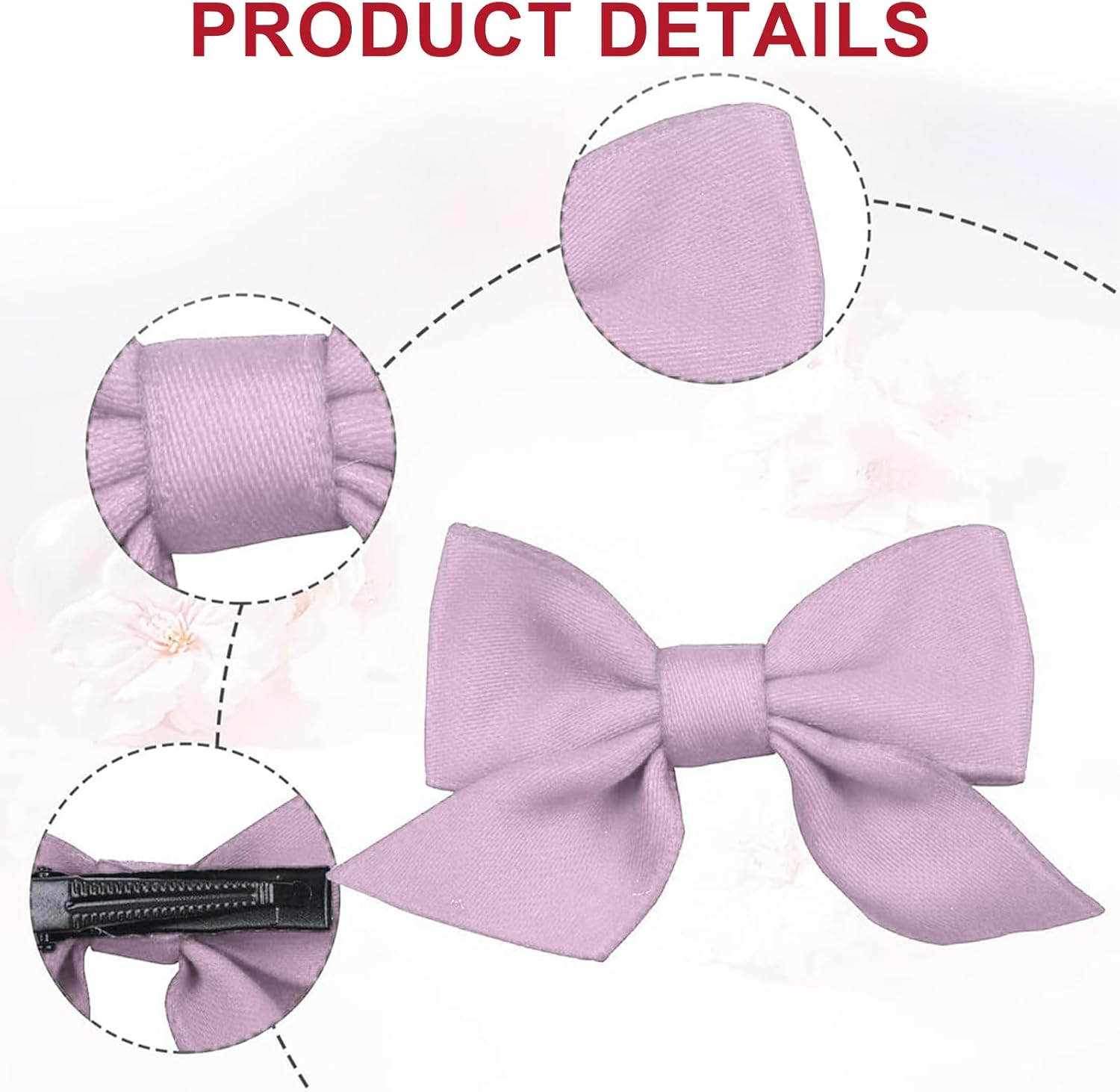 Bangbobi 2 Piece Hair Clips Set - Small Hair Clips with Non-Slip Alligator Clips Women for Christmas, Halloween, Carnival, Weddings and Birthdays - Green image number 5