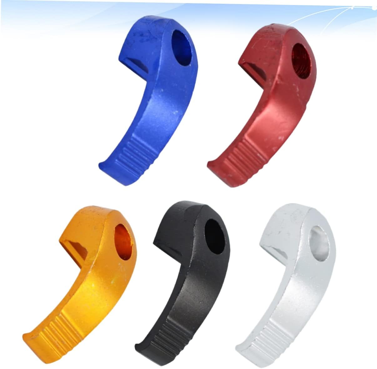 CHILDWEET 5Pcs Helmet Hook Motorcycle Hook Wall-Mounted Holder for Helmet Accessories image number 1