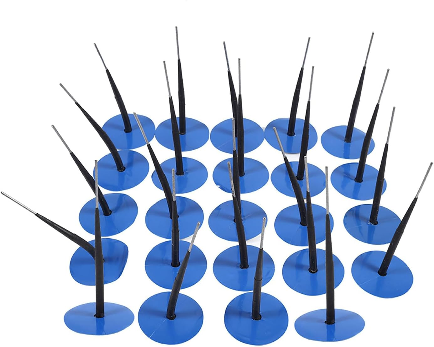 Akozon 24Pcs Highquality Rubber Auto Tubeless Tyre Puncture Repair Wired 4.5Mm Mushroom Plug Patch image number 6