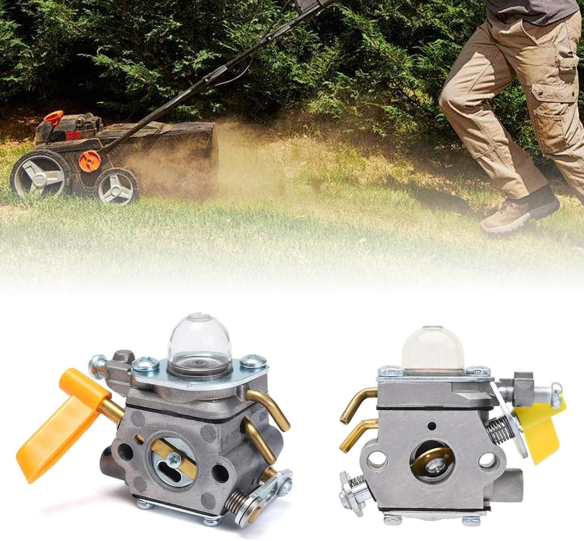 AIMALL Replacement Carburetor Compatible with Stens 616-428, Ryobi 308054013, Homelite 308054013, Zama C1U-H60, 2.16 X 1.37 Inch image number 3