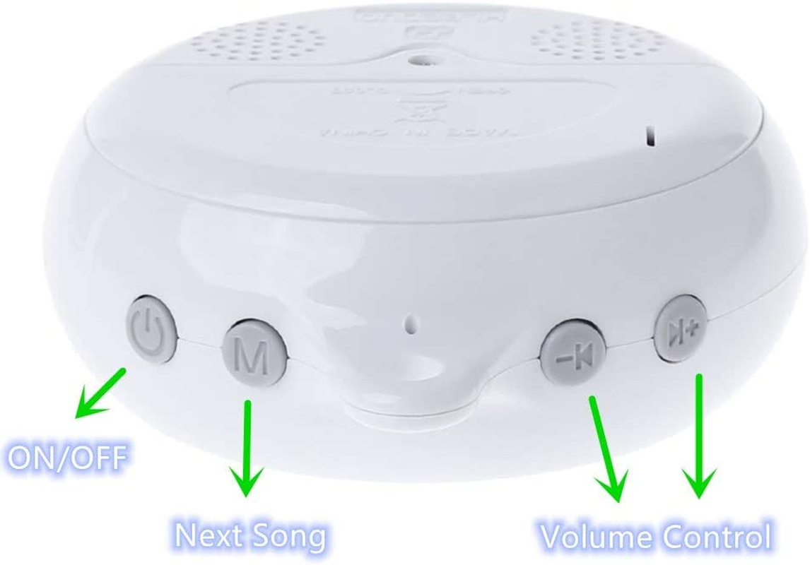 ABS Baby Auto Music Crib Mobile Set - Battery-Operated Bed Bell Mobile with Rotating Hook and 3 Modes Volume 35 Lullabies image number 2