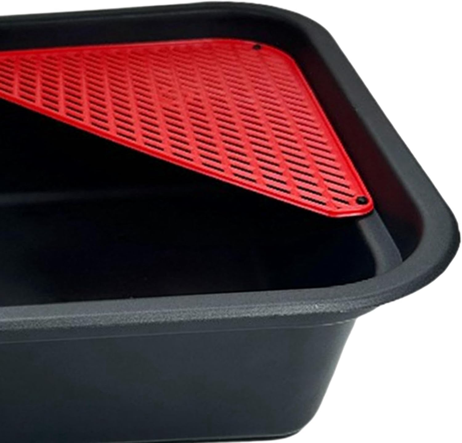 Generic Car Oil Tray, Drain Pan, 9L, Multifunctional, Easy Cleaning, Prevents Spills, Oil Resistant, Leakproof,