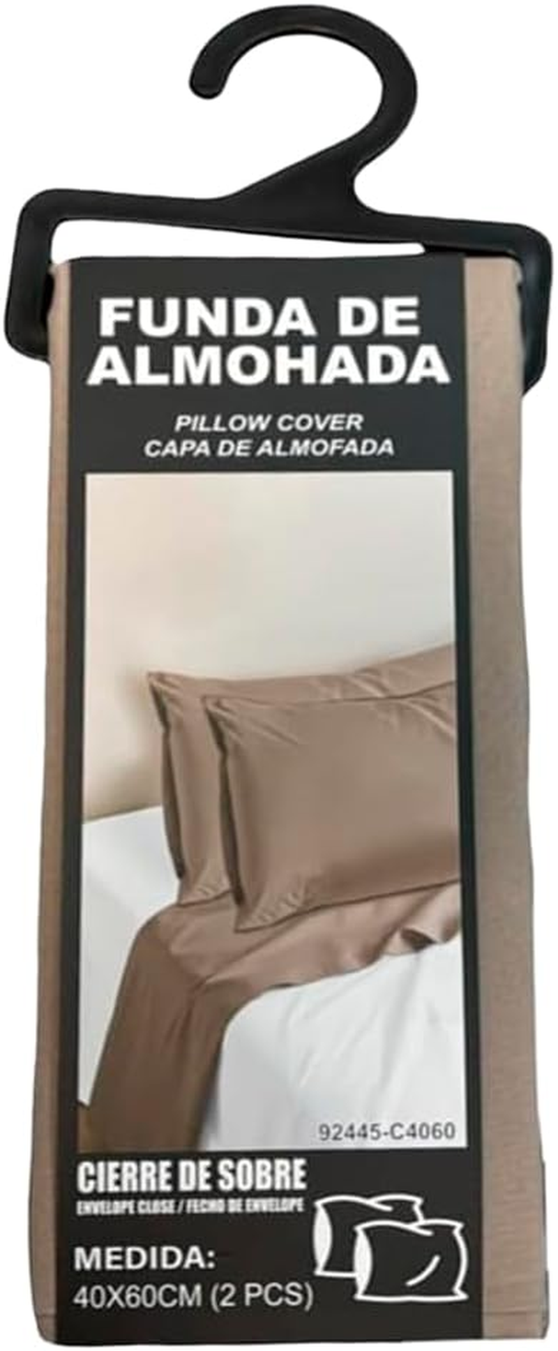 Flat Sheet - Pillowcase, Mattress Cover, Brushed Microfiber, Flat Sheet for Beds (90Cm, 105Cm, 135Cm, 150Cm and 180Cm), Bedding Set (308 Beige, 45 X 150Cm)