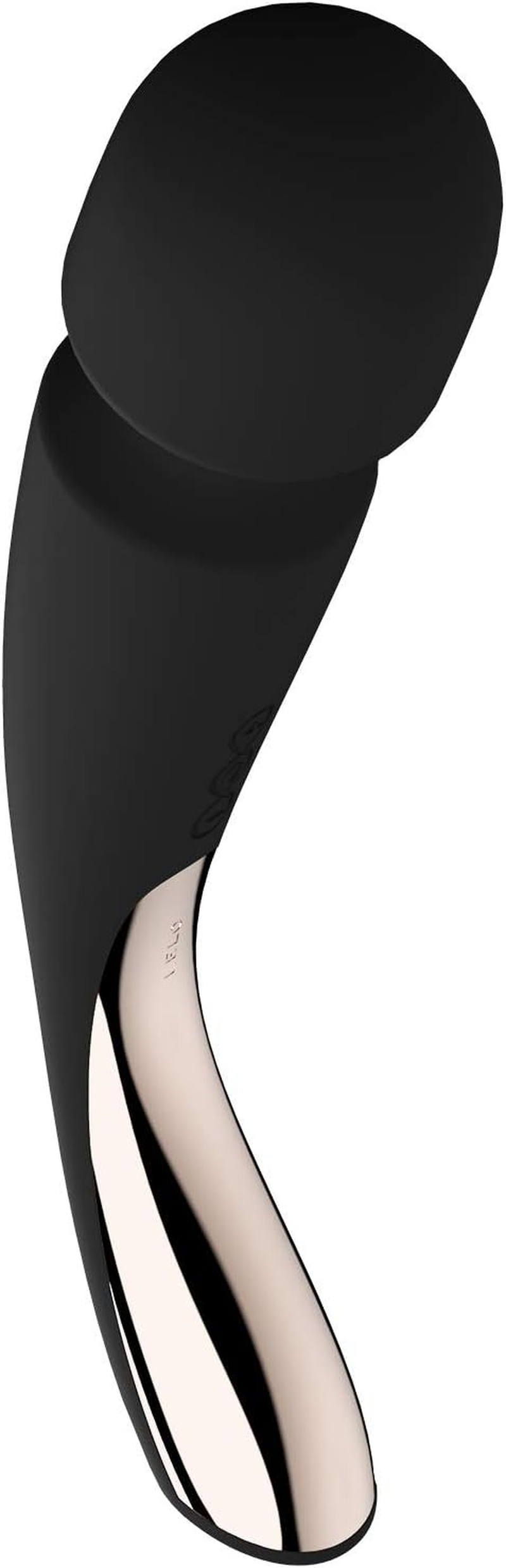 LELO SMART WAND 2 Large All-Over Body Handheld Waterproof Vibrator and Wand Massager, Vibrating Massager for Her and Wand Massagers for Neck and Back with 10 Vibration Patterns, Black - Black image number 2