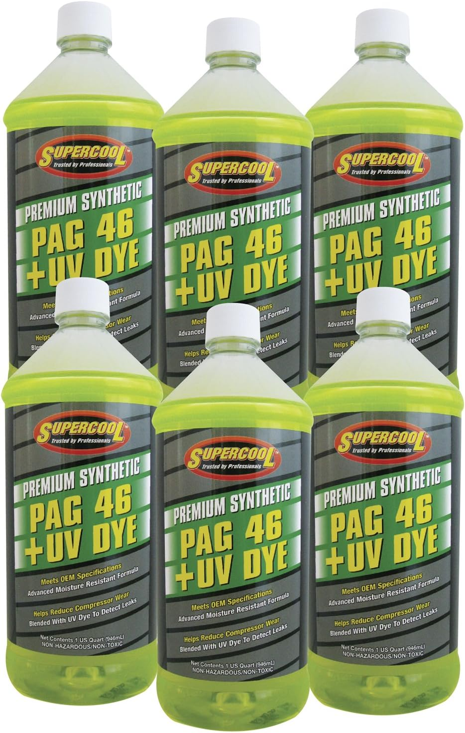 TSI Supercool P46-32D PAG 46-Viscosity plus U/V Dye Oil - 32 Oz image number 1