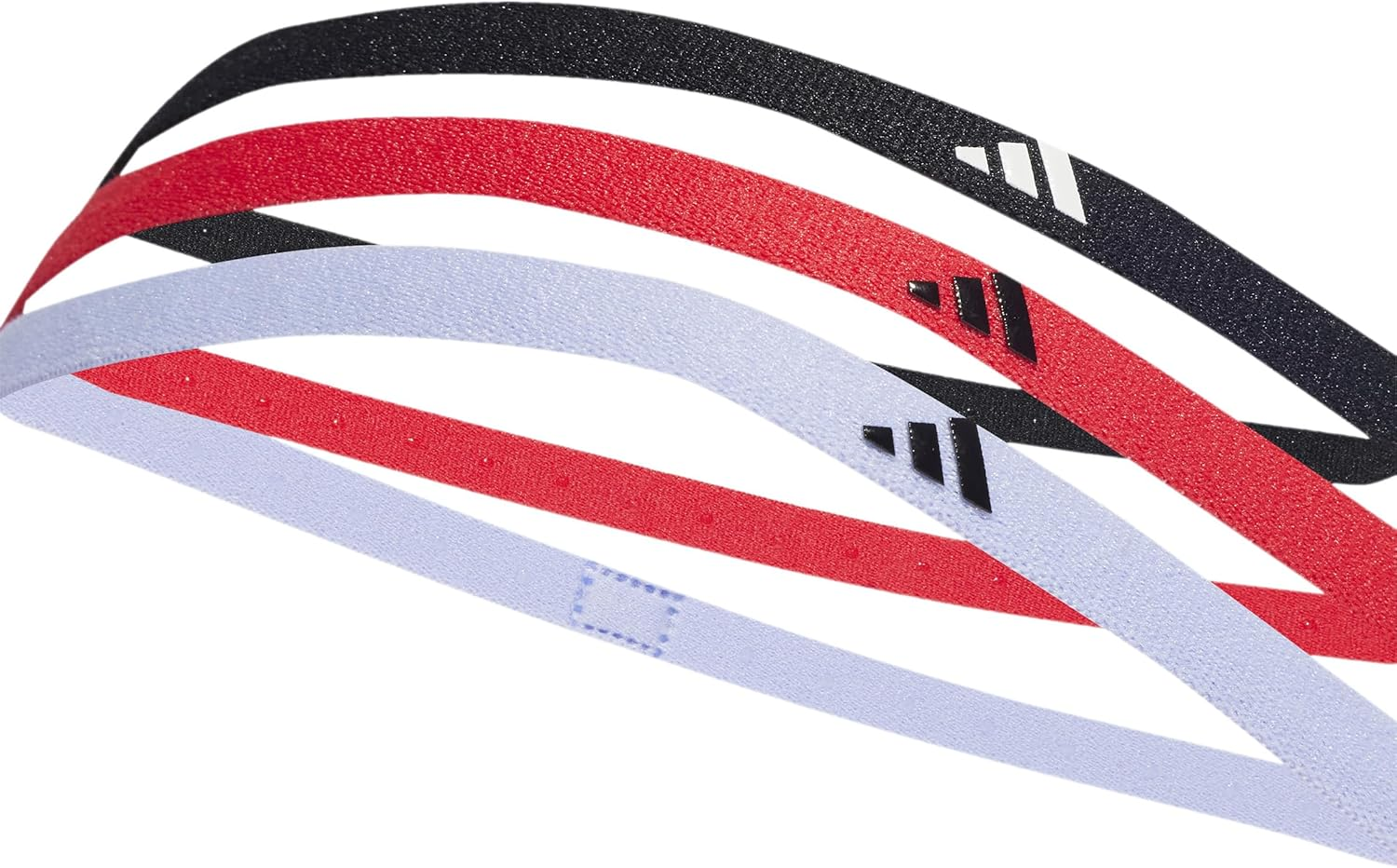 Adidas Headband 3PP Headband Unisex Adult EVJ45 White/Violet Tone/Black (JJ1175) 57-60Cm, White/Violet Tone/Black (JJ1175), OSFX