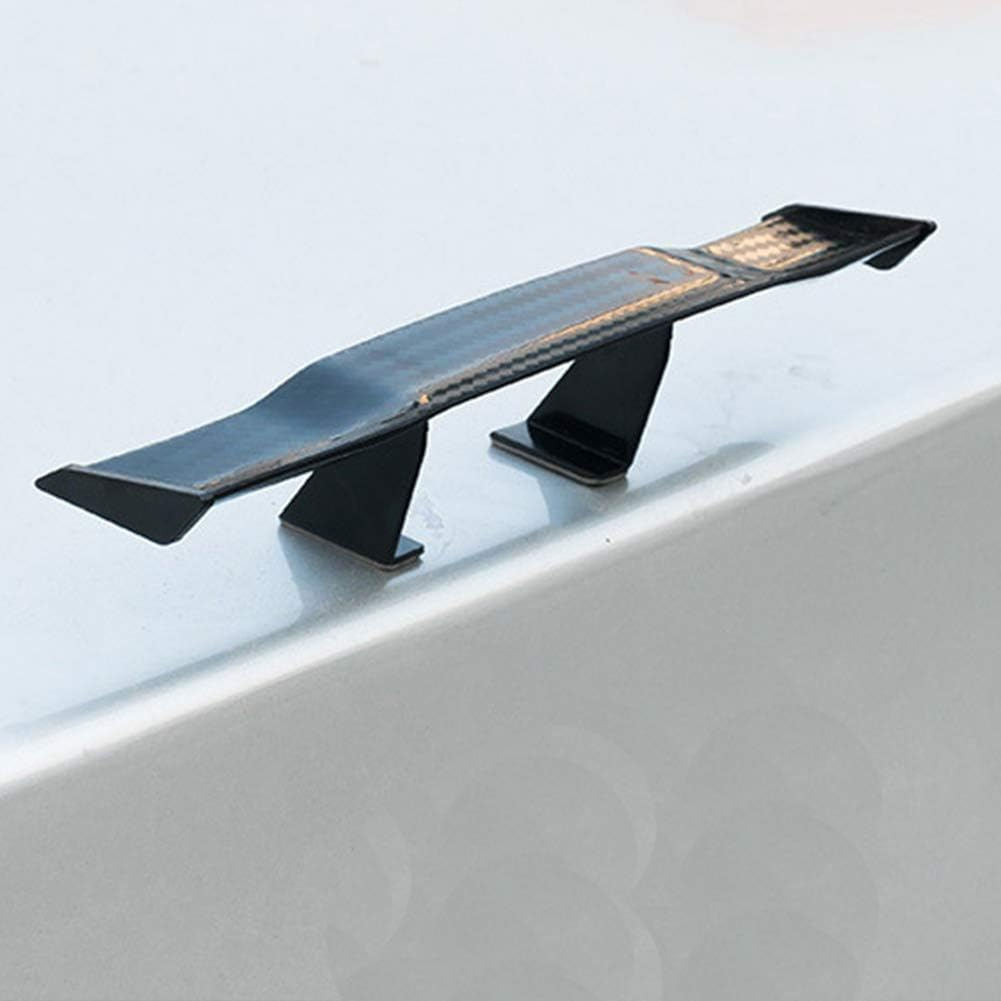 Universal Car Mini Spoiler Wing Small Model Carbon Fiber Auto Car Tail Decoration Spoiler Wing