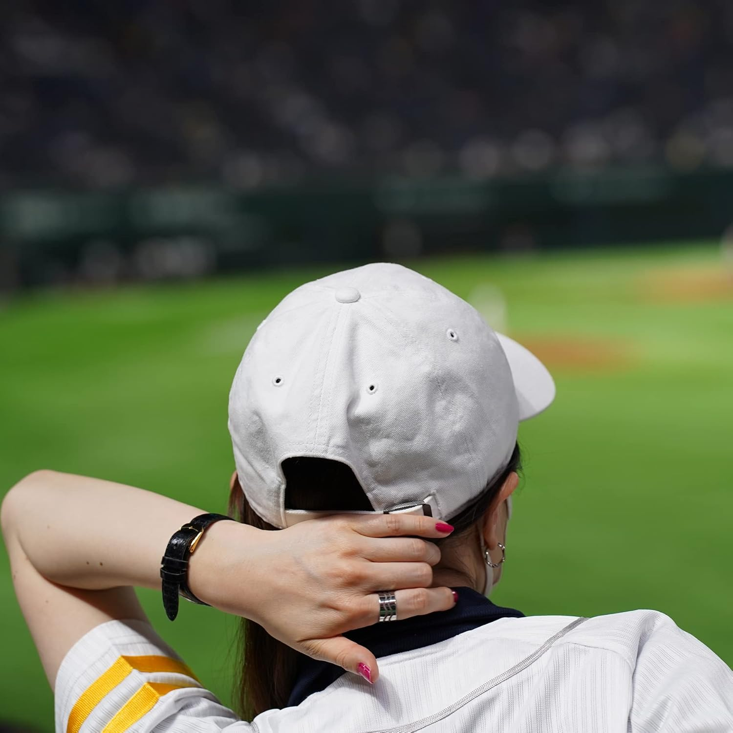 NPQQUAN Original Classic Low Profile Baseball Cap Golf Dad Hat Adjustable Cotton Hats Men Women Unconstructed Plain Cap - 2 Packs Black, 2 image number 3