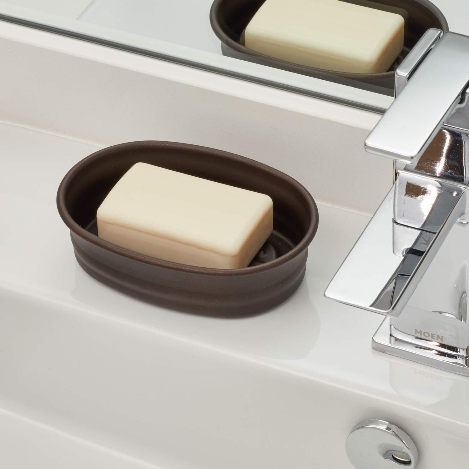 Interdesign York Bath, Soap Dish, Bronze - Split Finish image number 2