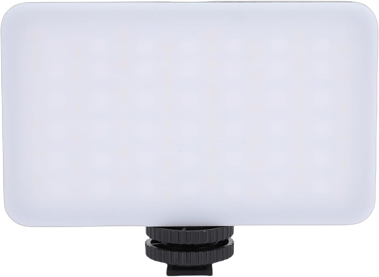 Plyisty RGB Video Light, Portable Camera LED Light, CRI 85+ 2700-6500K 700Lux 1800Mah, Travel Vlog Lighting with Cold Shoe, Type-C Charging for Filming, Portraits image number 5