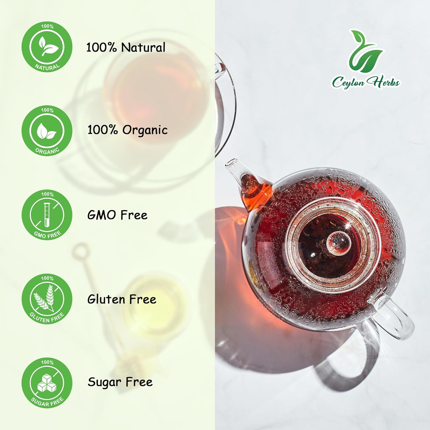 Top 50 Soursop Graviola Leaves Tea Bags, Pure, Organic, Non-Gmo, Handmade, Made with Natural Materials- Biodegradable Tea Bag, Made of 100% Soursop Leaf