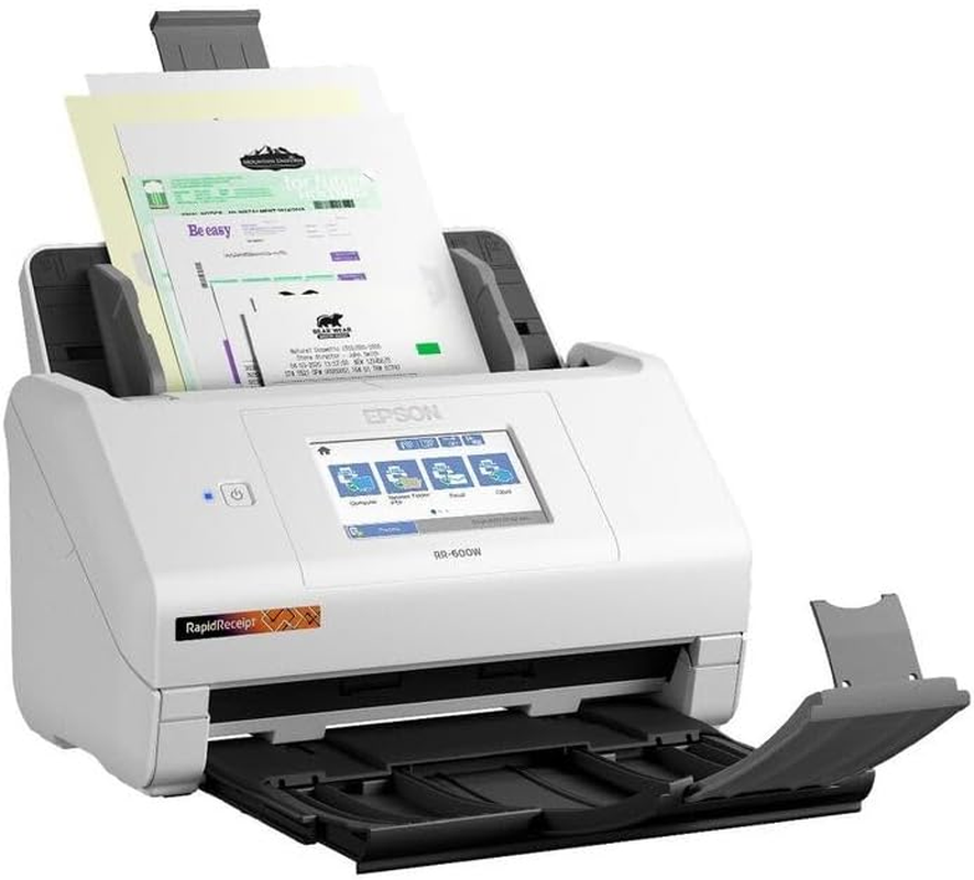 Epson Rapidreceipt RR-600W Document Scanner image number 2
