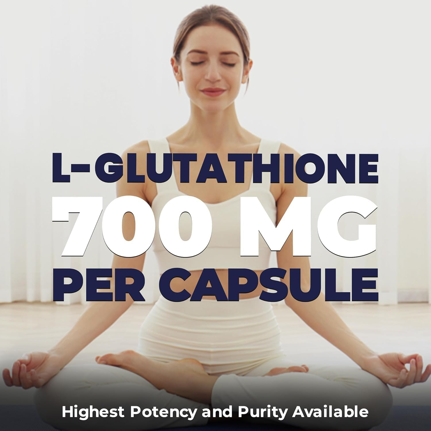 Nutrawave Pure L-Glutathione 700Mg per Capsule &ndash; High Strength, Non-Gmo, Vegan-Friendly, 60 Capsules image number 4