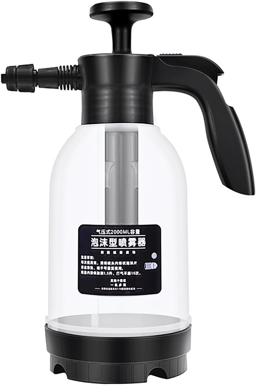 Taoluwin Car Wash Foam Sprayer, 2L Foaming Pump Sprayer with 55&deg; Fan Jet & Dual Modes, Heavy-Duty Pressure Handle for Thick Suds, Cars, Gardens, and Pets image number 1