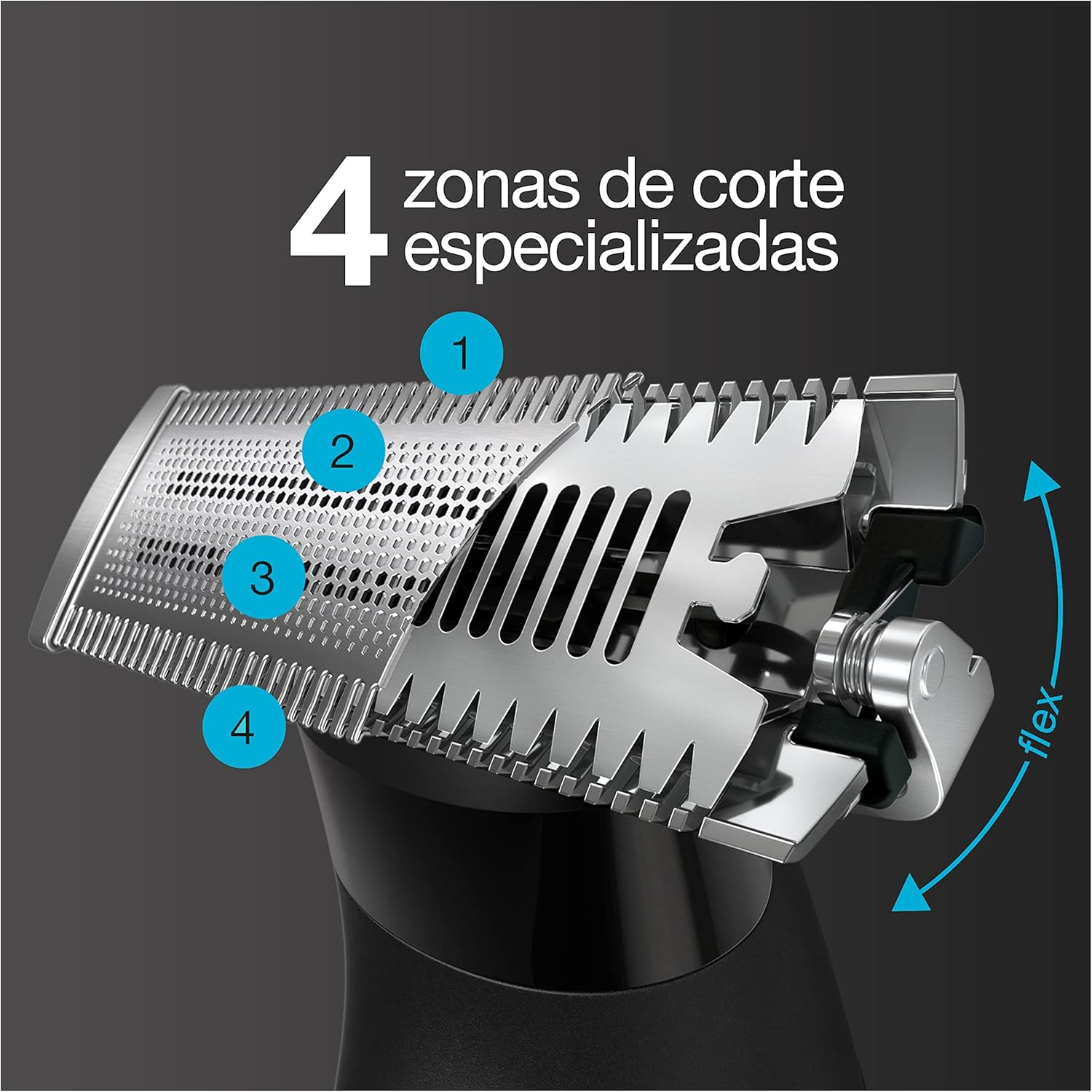 Braun Series XT5 &ndash; Beard Trimmer, Shaver, Electric Razor for Men, Manscaping Kit, Durable Blade, Travel Pouch, XT5200 image number 6