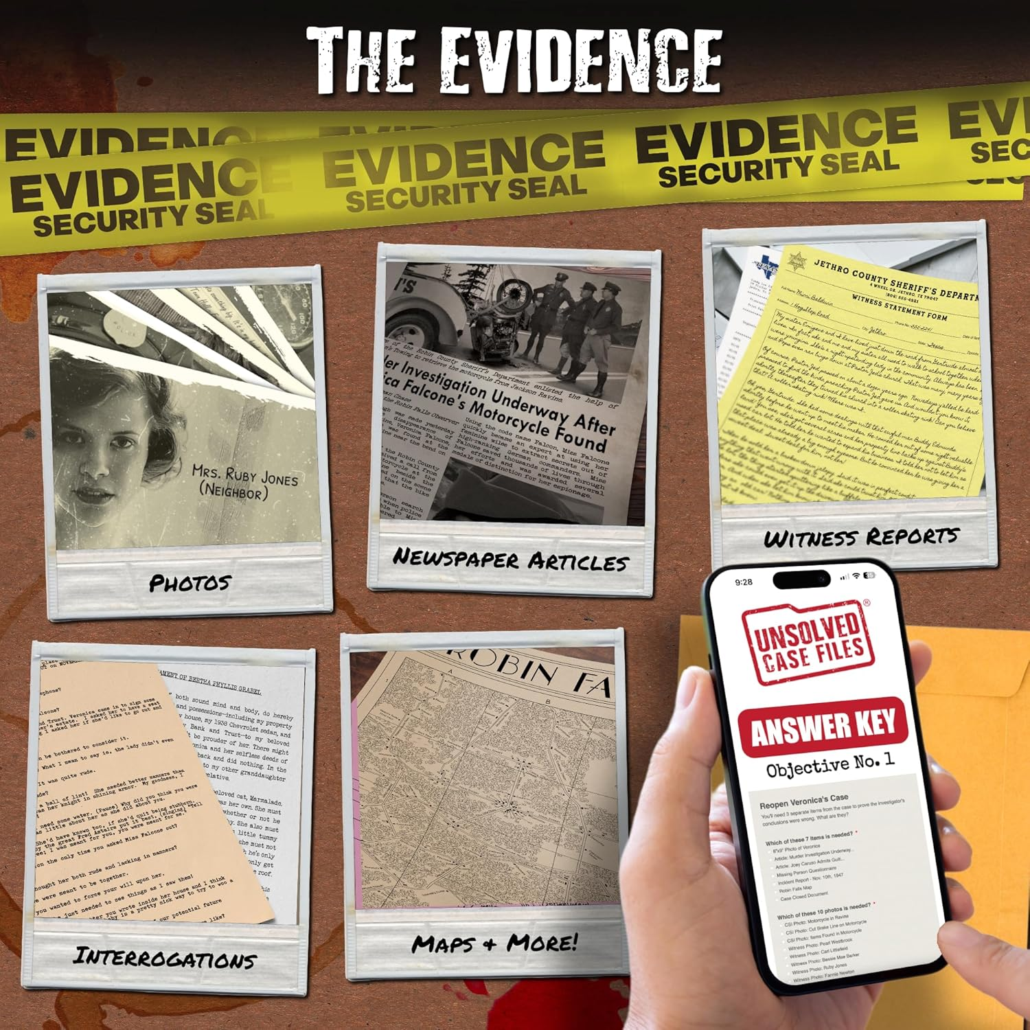 Unsolved CASE Files | Falcone, Veronica - Cold Case Murder Mystery Game | Can You Solve the Crime? image number 2