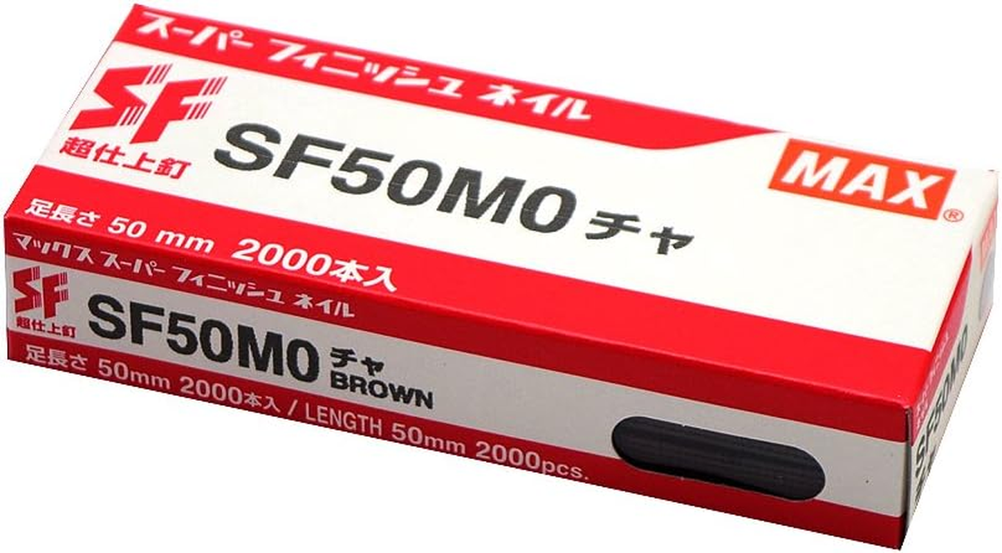 MAX Super Finish Nail SF50MO Brown image number 1