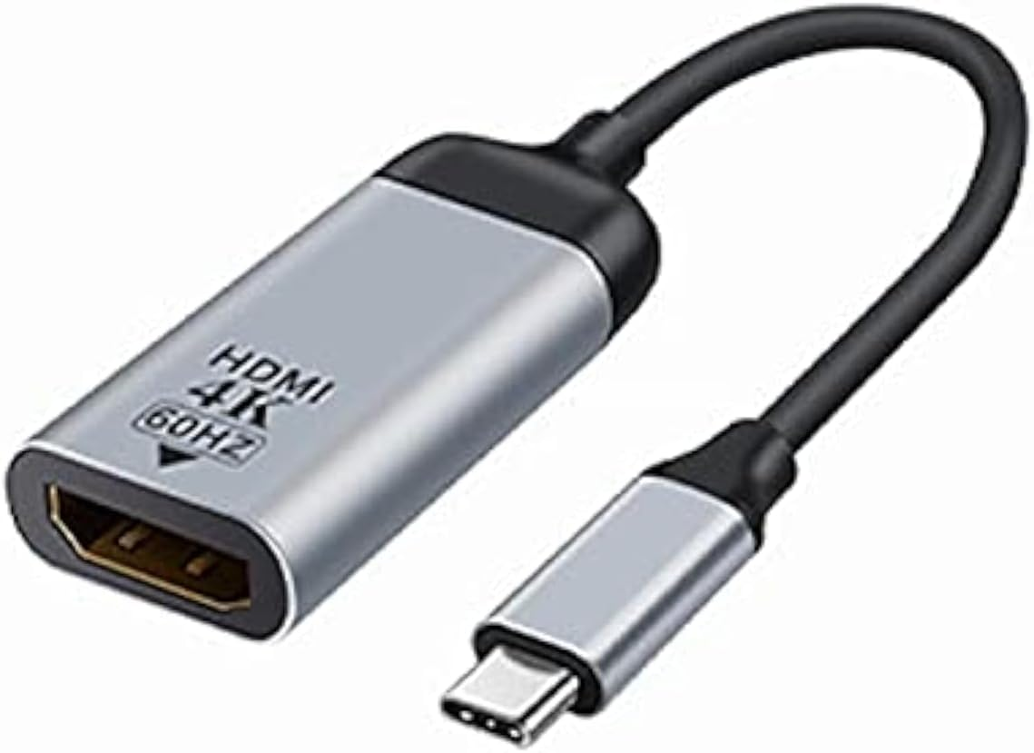 NFHK USB-C Type C to HDMI Cable HDTV Adapter 4K 60Hz 1080P for Tablet & Phone & Laptop image number 2