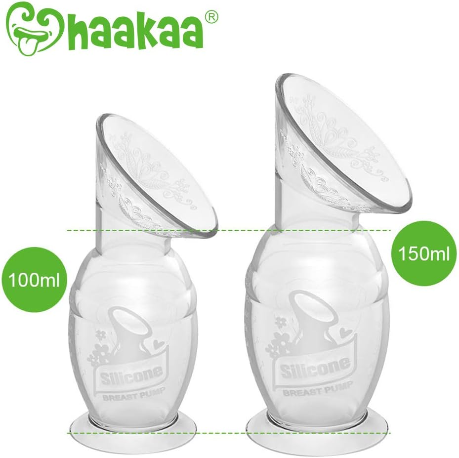 Haakaa Manual Breast Pump with Suction Base Breastmilk Collector Breastfeeding Pump image number 3